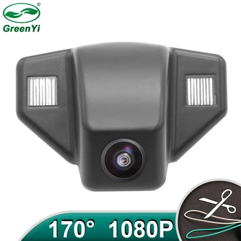 GreenYi AHD 1080P Автомобильная Пластина Ночного Видения Обратная Резервная Камера Для Honda CRV Odyssey Fit 2008-2012 Автомобильная камера заднего Вида 1