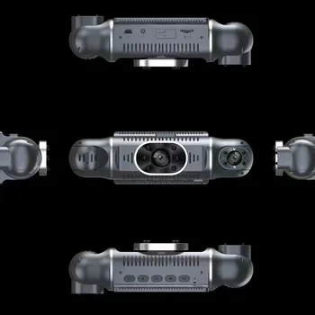 Автомобильный Видеомагнитофон 1080P FHD DVR Камера Передний Задний Автомобильный регистратор Автомобильный Черный ящик Камера с тремя объективами Видеорегистратор 2