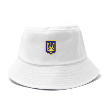 Вышивка украинского логотипа Спецназ Украина, Военная хлопковая панама, Черные, Белые Модные кепки Унисекс Для мужчин И женщин 2