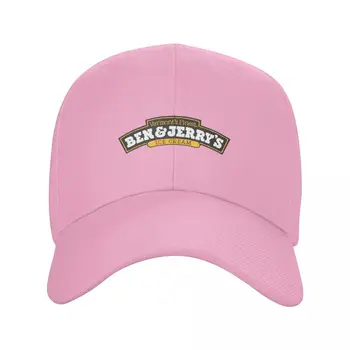 детская кепка ben & jerry's ice cream, бейсболка, шляпа джентльмена, роскошная брендовая дизайнерская мужская шляпа, женская 1