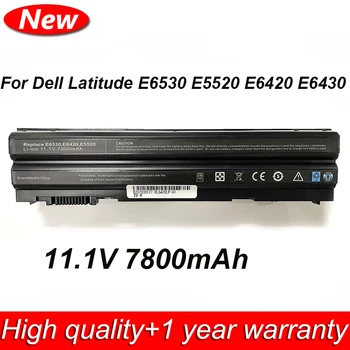 Новый Аккумулятор для ноутбука 11,1 V 7800 mAh Dell Latitude E6530 E6430 E5430 E5520M E5420 E6120 E6520 E6420 Для Vostro 3560 Серии 8858X 1